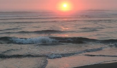 Amazing Sunset at the Oregon Coast